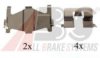 A.B.S. 1206Q Accessory Kit, disc brake pads
